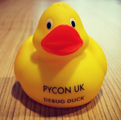 The PyCon UK Debug Duck